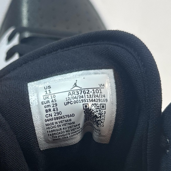 Nike Jordan Access Mens White Black Gym Red Athletic Shoes Sneakers AR3762-101 - Picture 9 of 9